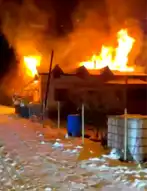 Karabük'te Eski İtfaiye Müdürünün Evi Yandı!