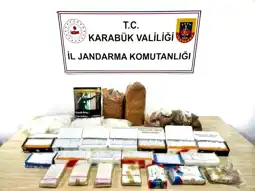 Karabük'te Kaçak Sigara Baskını: Binlerce Makaron ve Filtre Ele Geçirildi