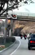 Karabük'te Tehlikeli Motosiklet Şovları!