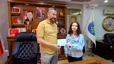 Eskipazar Belediye Başkanı'ndan Genç Ressama Destek ve Burs