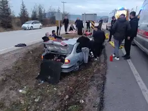 Eskipazar'da Trafik Kazası: 1 Ölü, 3 Yaralı