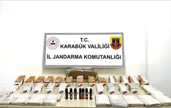 Karabük'te Kaçak Tütün Baskını: 1 Kişi Gözaltında