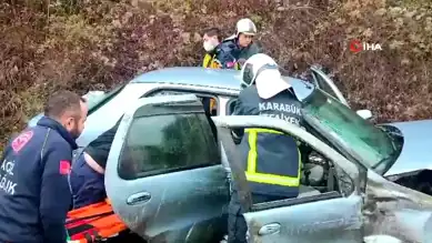 Karabük'te İki Trafik Kazası, 3 Yaralı