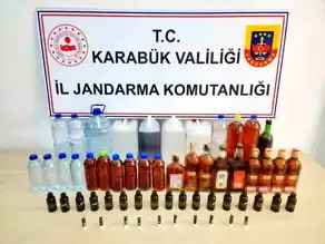 Karabük'te Sahte Alkol Baskını!