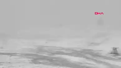 Karabük'ün Yükseklerinde Kar Yağışı