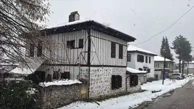 Safranbolu'da Kış Masalı: Tarihi Konaklar Beyaz Örtü Altında