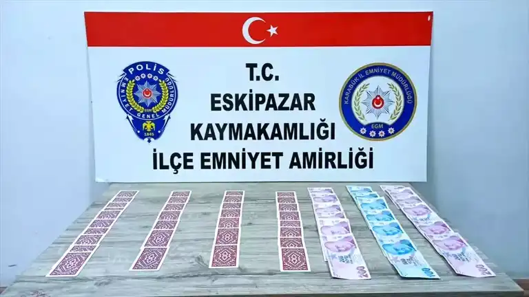 Eskipazar'da Kumar Baskını: 25 Bin TL Ceza!