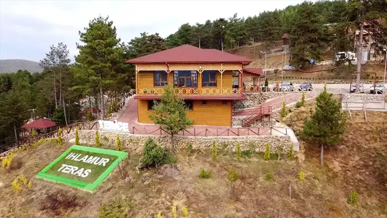 Yenice Ihlamur Teras'ı Ziyaretçi Akınına Uğradı